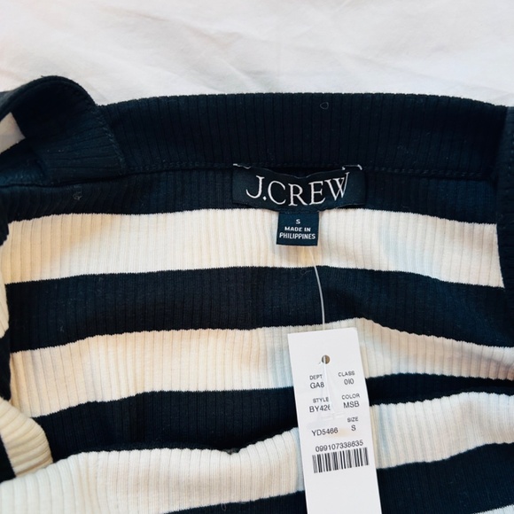 J.Crew Vintage Rib Wide-strap Tank Top in Stripe - Picture 5 of 7